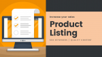 Product Description Writing (SEO Optimized)