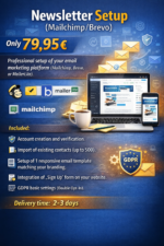 Newsletter Setup (Mailchimp/Brevo)